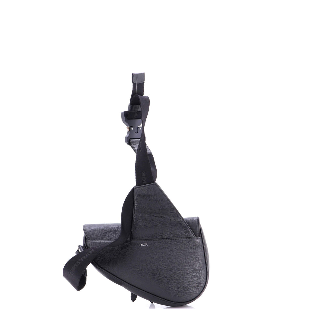 Saddle Crossbody Bag Leather Mini