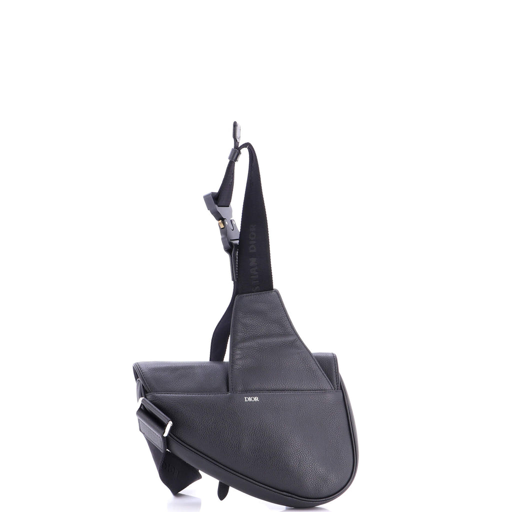 Saddle Crossbody Bag Leather Mini