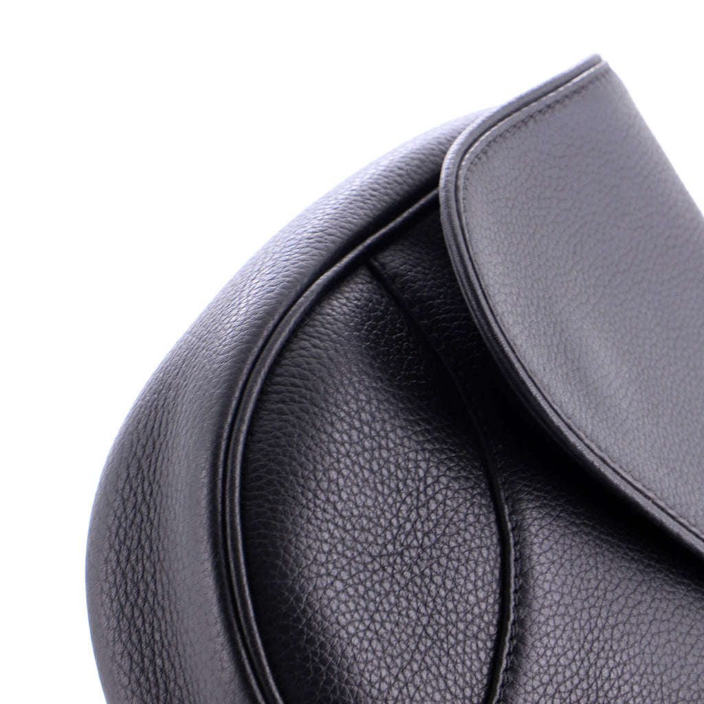 Saddle Crossbody Bag Leather Mini