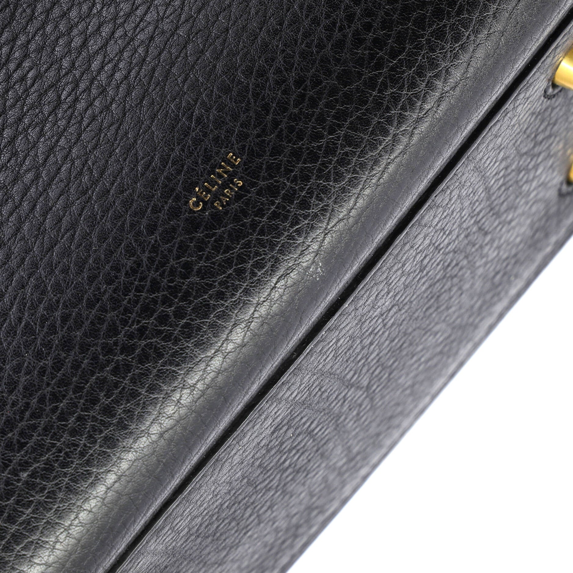 Tie Knot Tote Grainy Leather Small