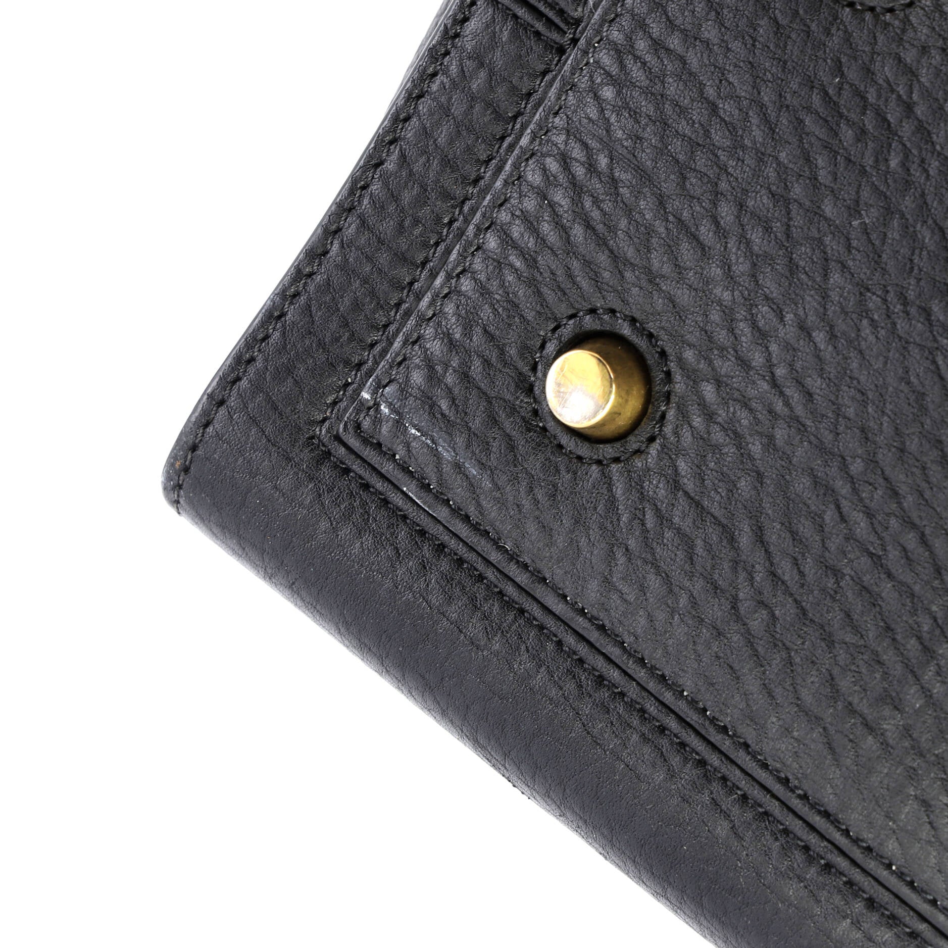 Tie Knot Tote Grainy Leather Small