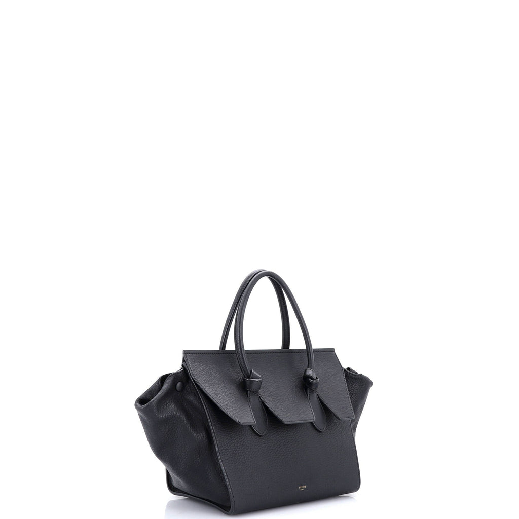 Tie Knot Tote Grainy Leather Small
