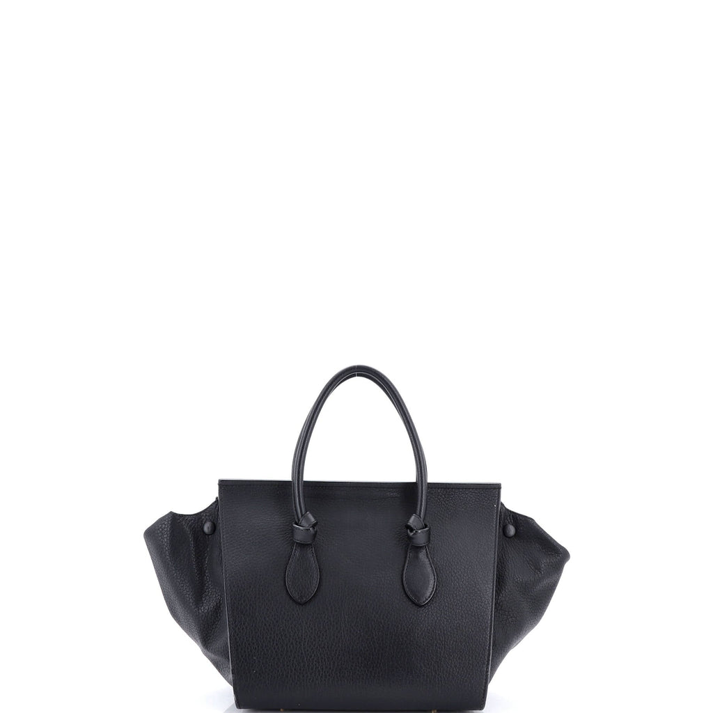 Tie Knot Tote Grainy Leather Small