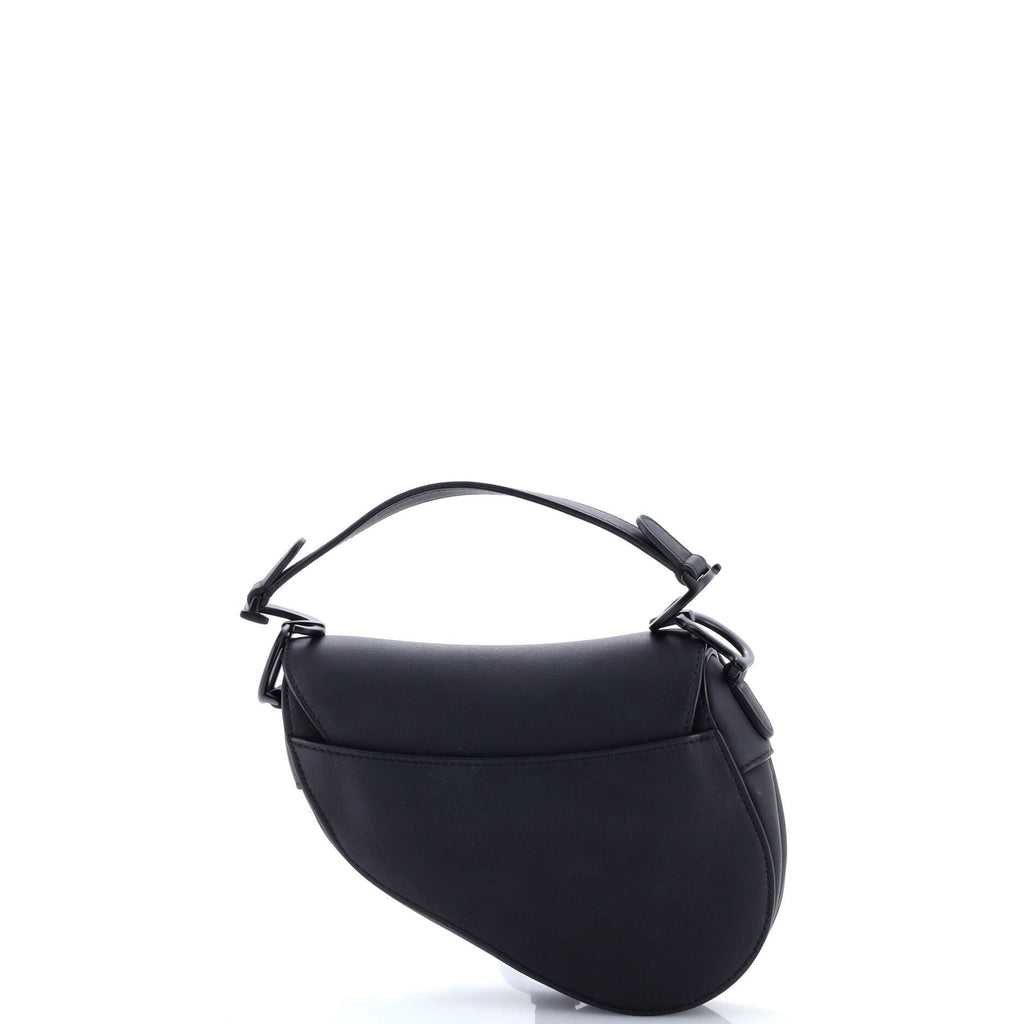 Ultra Matte Saddle Handbag Leather Mini