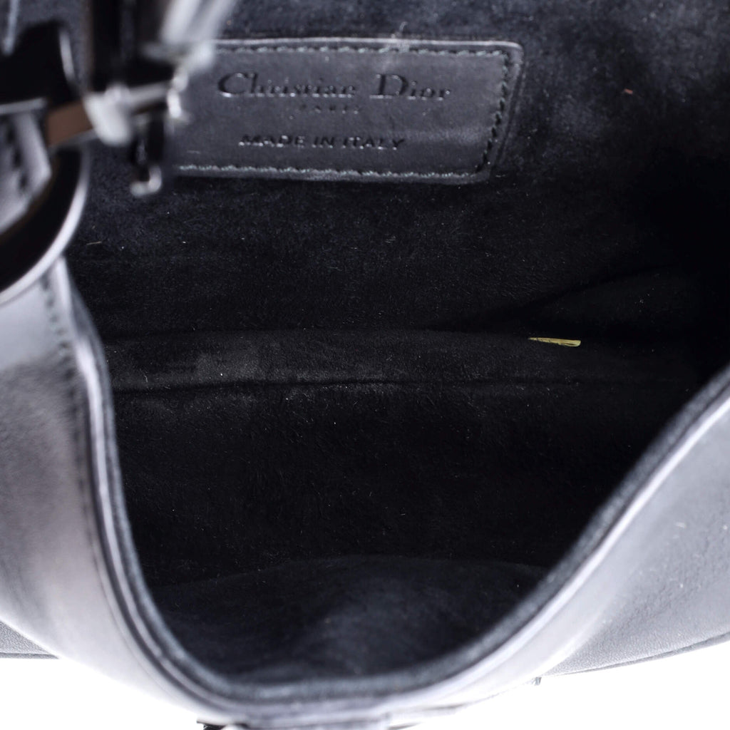 Ultra Matte Saddle Handbag Leather Mini