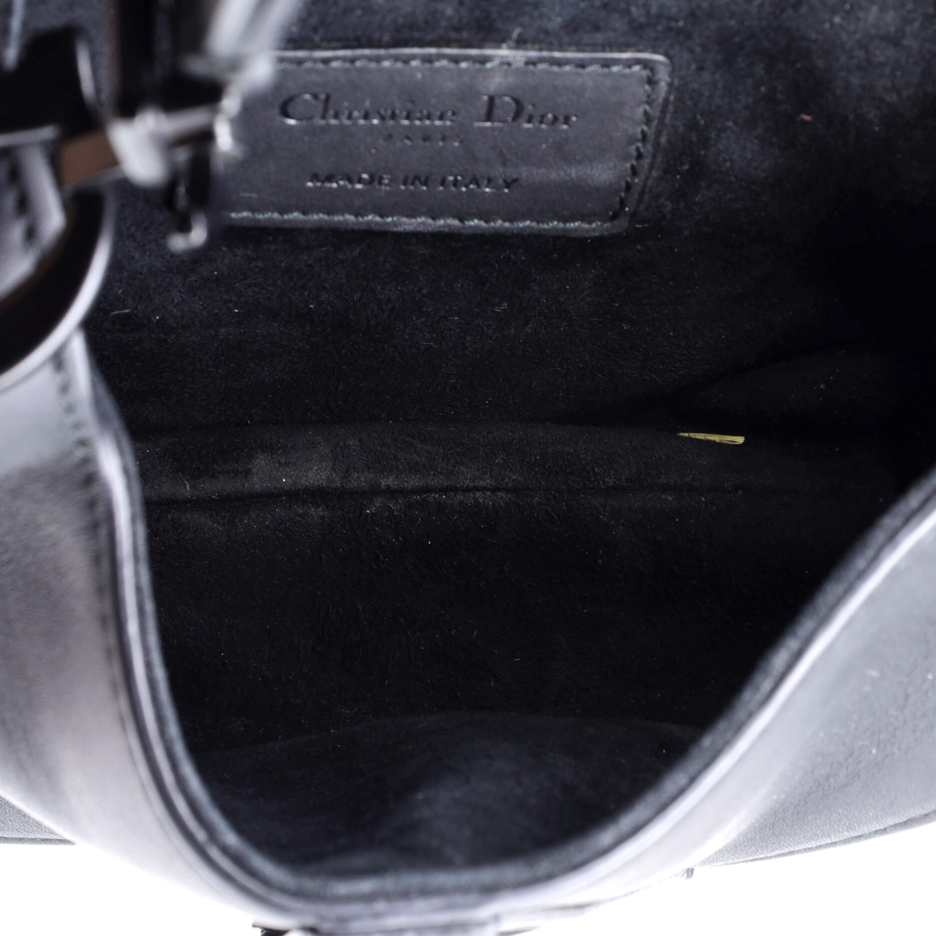 Ultra Matte Saddle Handbag Leather Mini