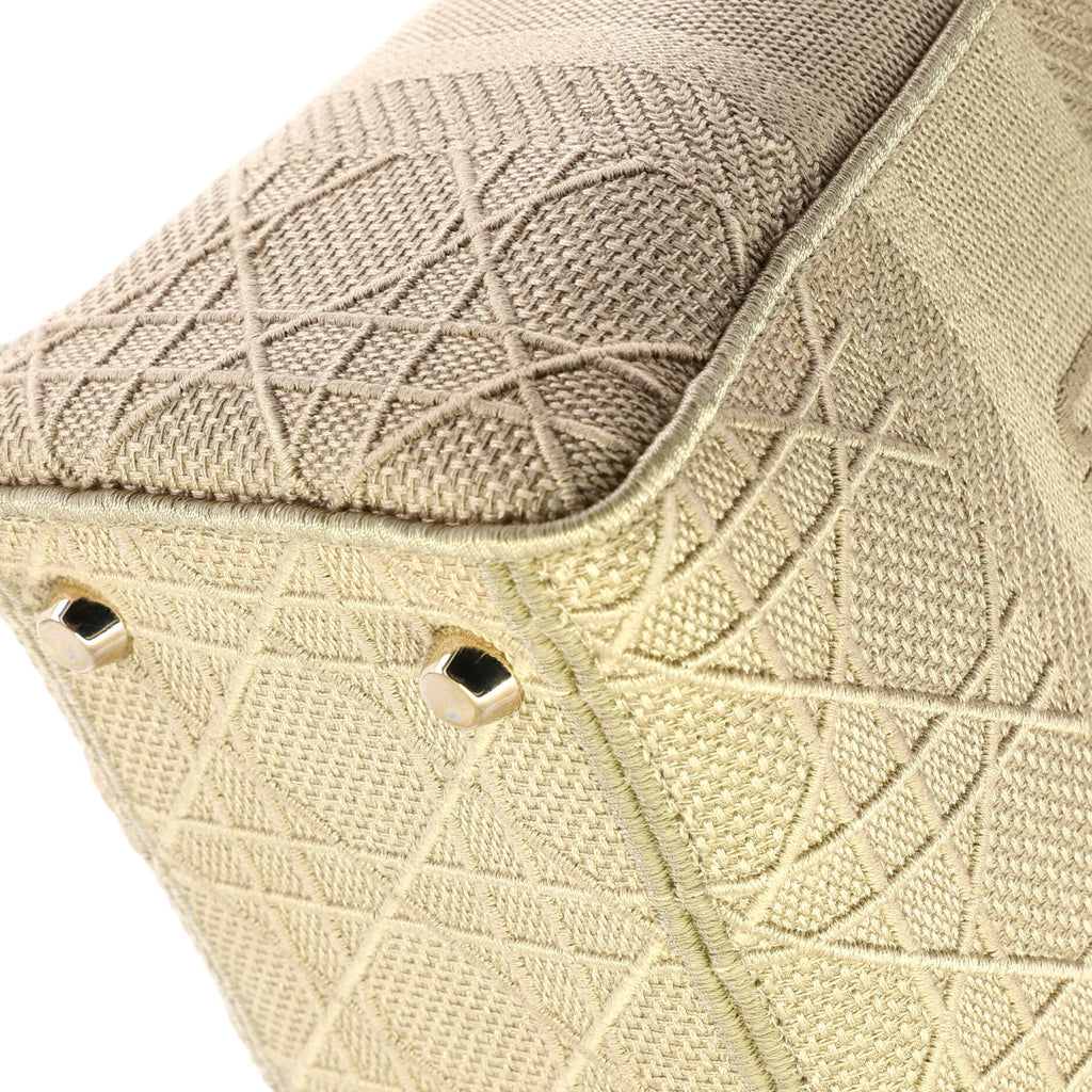 Lady D-Lite Bag Cannage Embroidered Canvas Medium