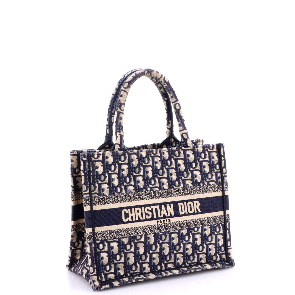 Book Tote Oblique Canvas Small