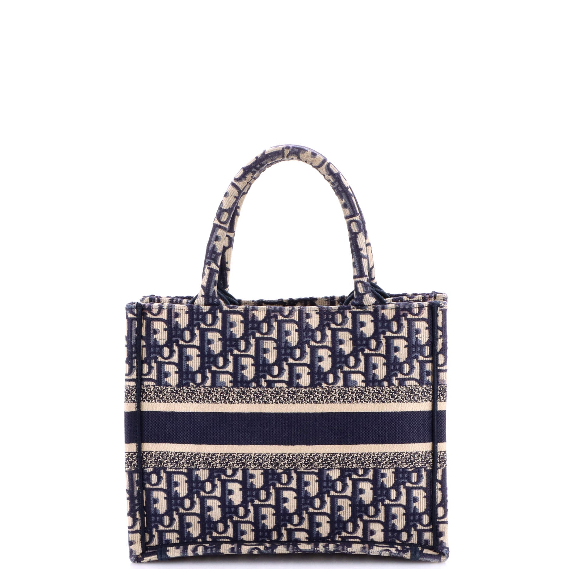 Book Tote Oblique Canvas Small