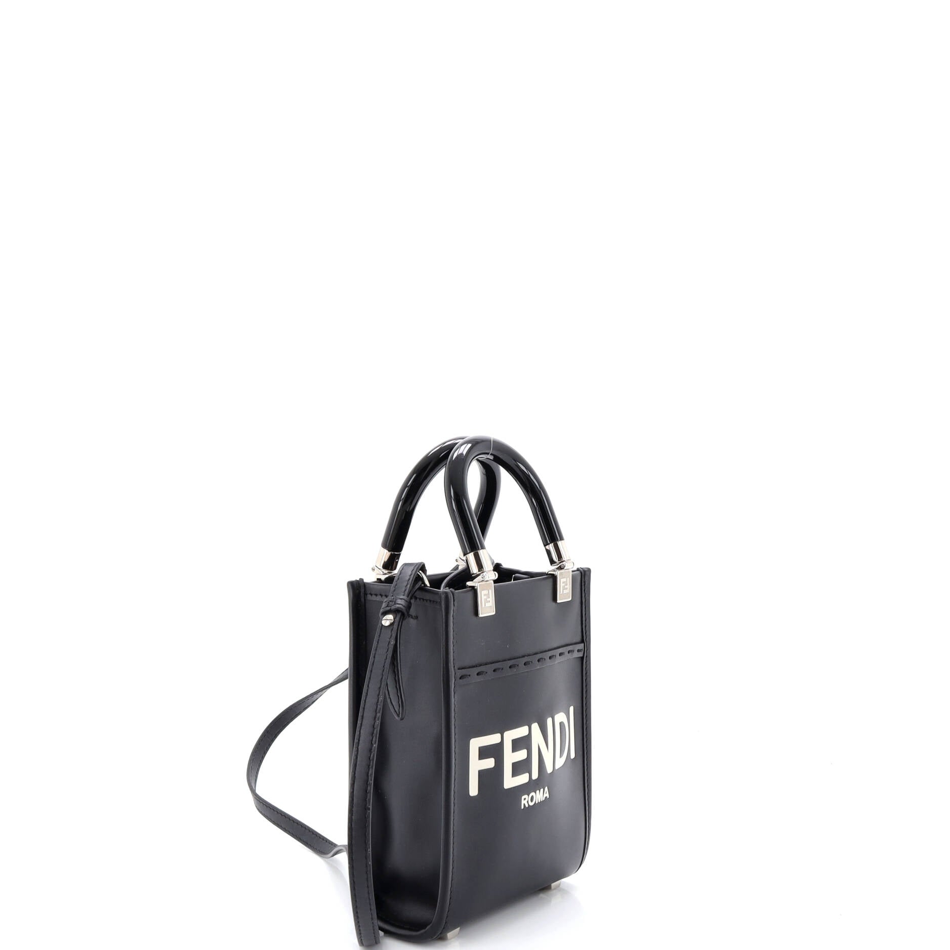 Sunshine Shopper Tote Leather Mini