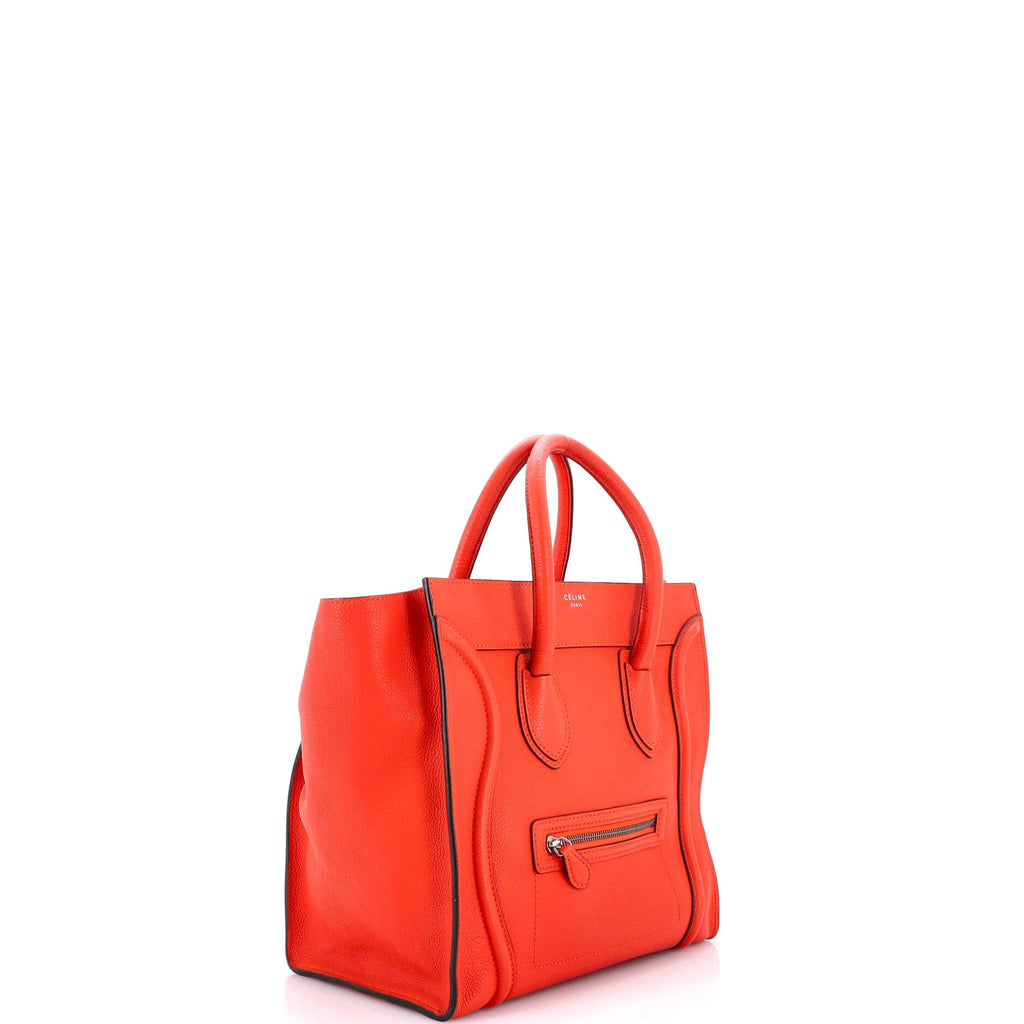 Luggage Bag Grainy Leather Mini