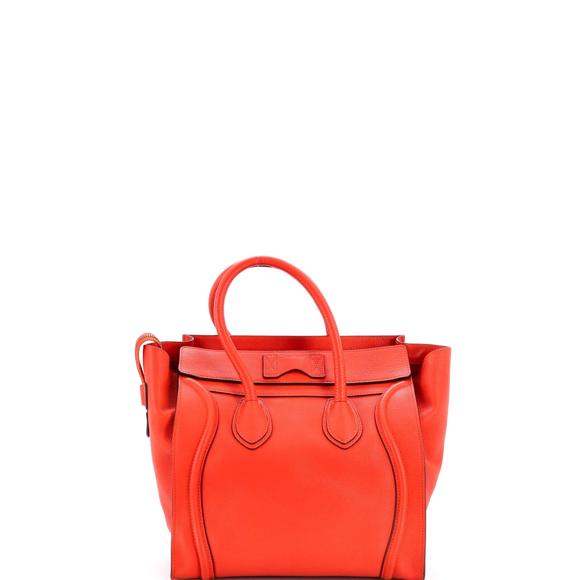 Luggage Bag Grainy Leather Mini