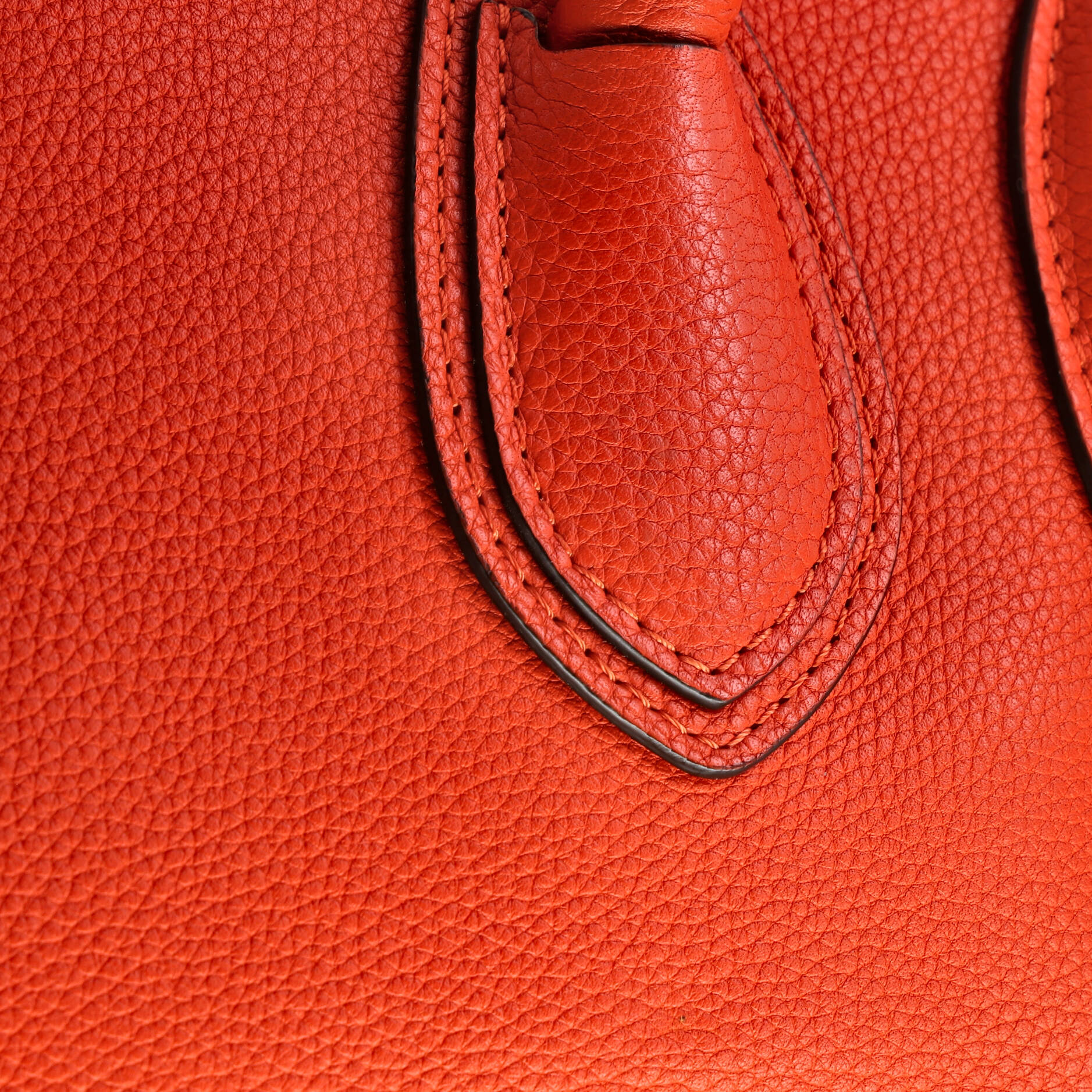 Luggage Bag Grainy Leather Mini