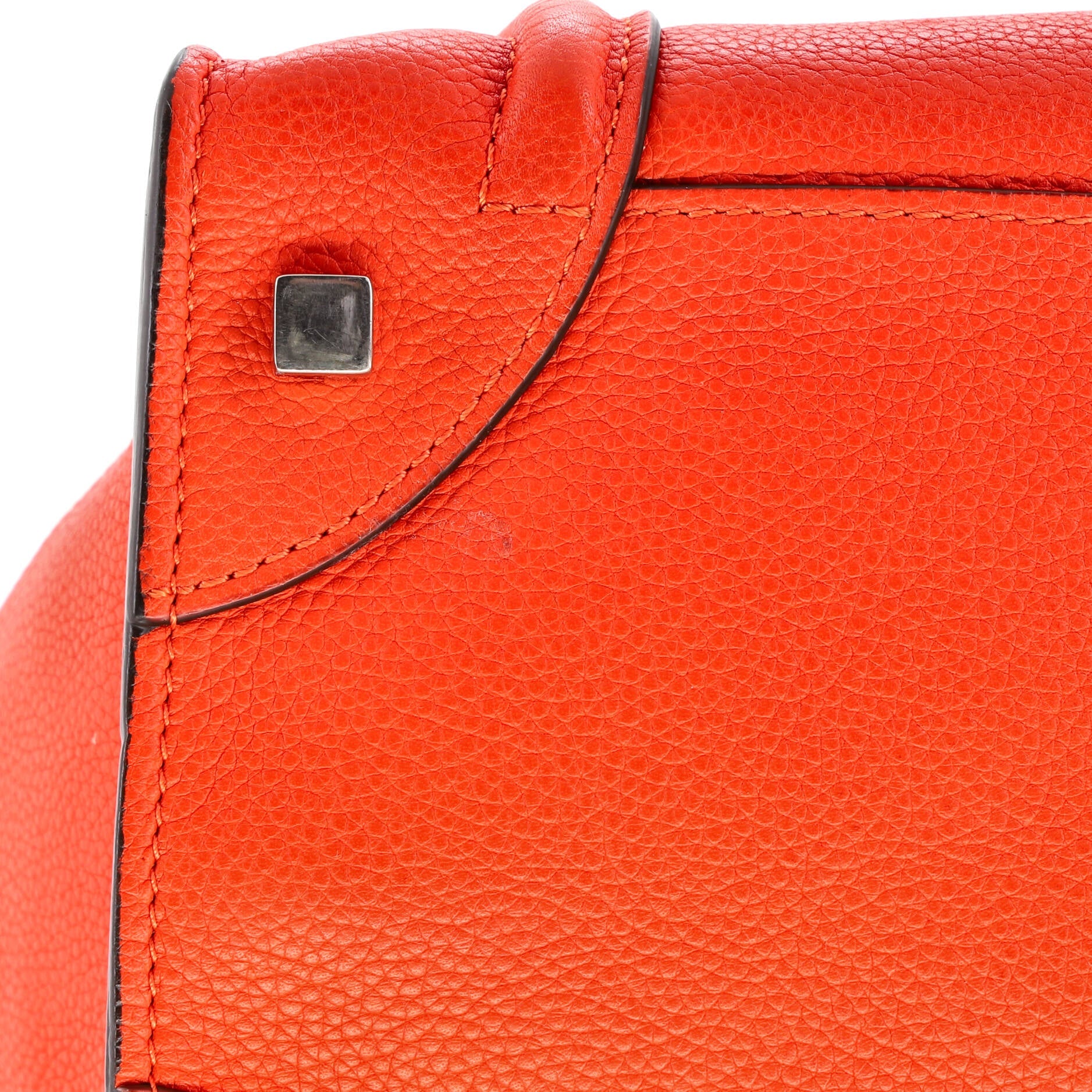 Luggage Bag Grainy Leather Mini