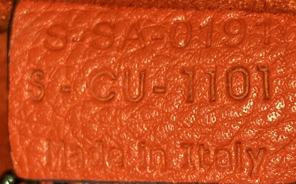 Luggage Bag Grainy Leather Mini