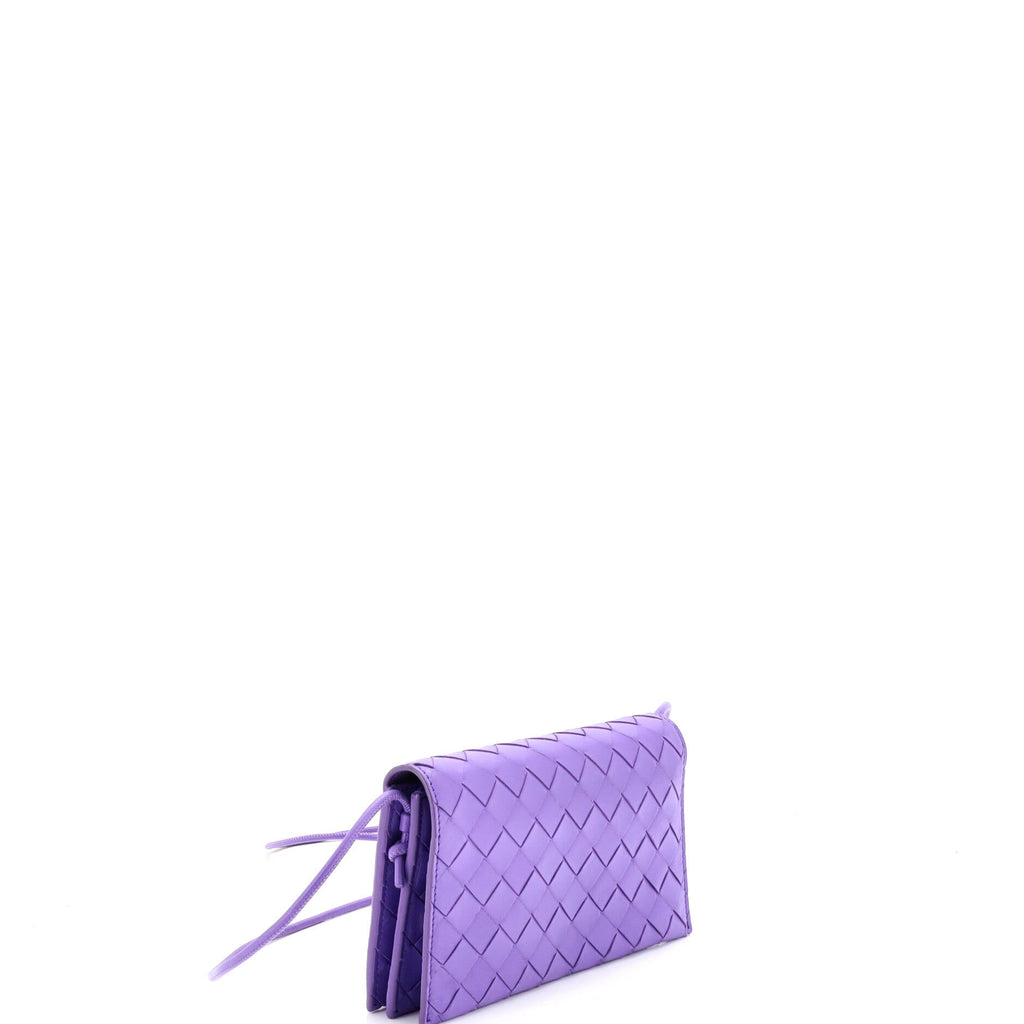 Wallet on Strap Intrecciato Nappa Mini