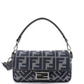 Baguette NM Bag Zucca Houndstooth Wool Medium