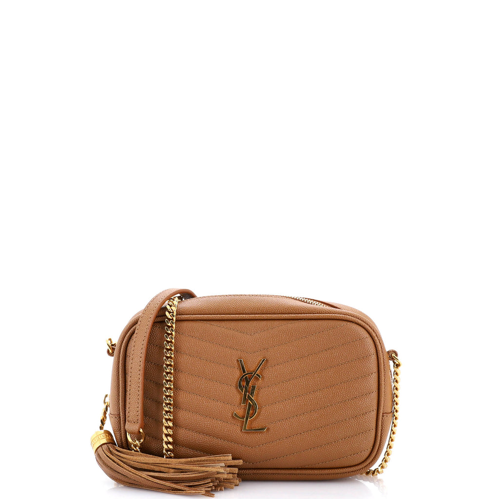 Lou Camera Bag Matelasse Chevron Leather Mini