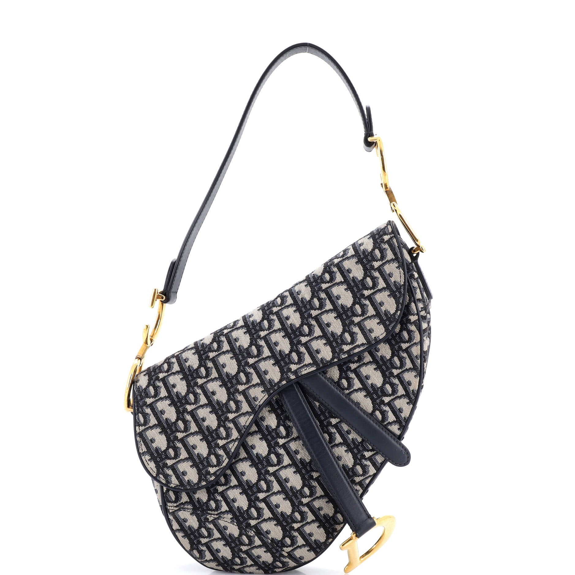 Saddle Handbag Oblique Canvas Medium