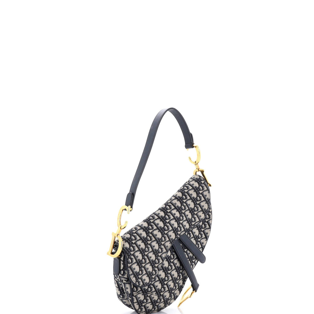 Saddle Handbag Oblique Canvas Medium