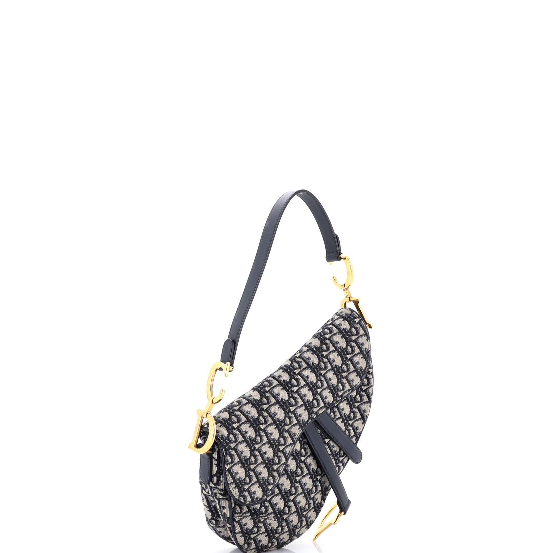 Saddle Handbag Oblique Canvas Medium