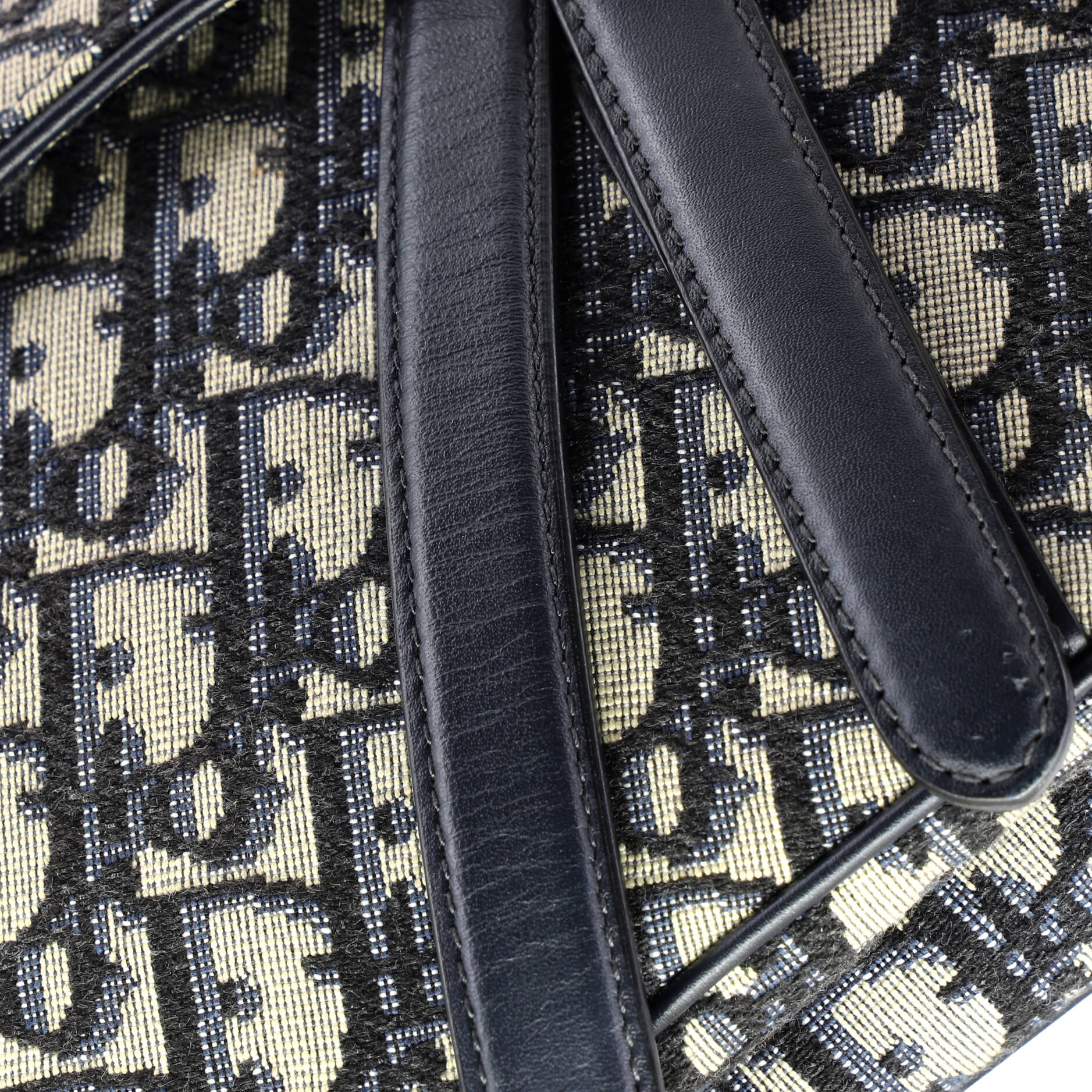 Saddle Handbag Oblique Canvas Medium