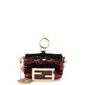 Chain Baguette Charm Bag Sequins Nano