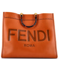 Sunshine Shopper Tote Leather Large