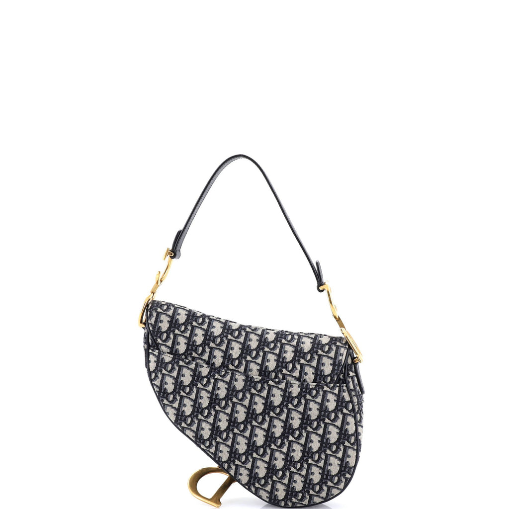 Saddle Handbag Oblique Canvas Medium