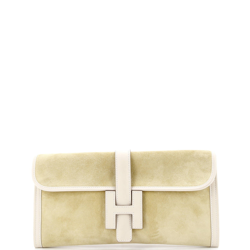 Jige Elan Clutch Doblis Suede 29