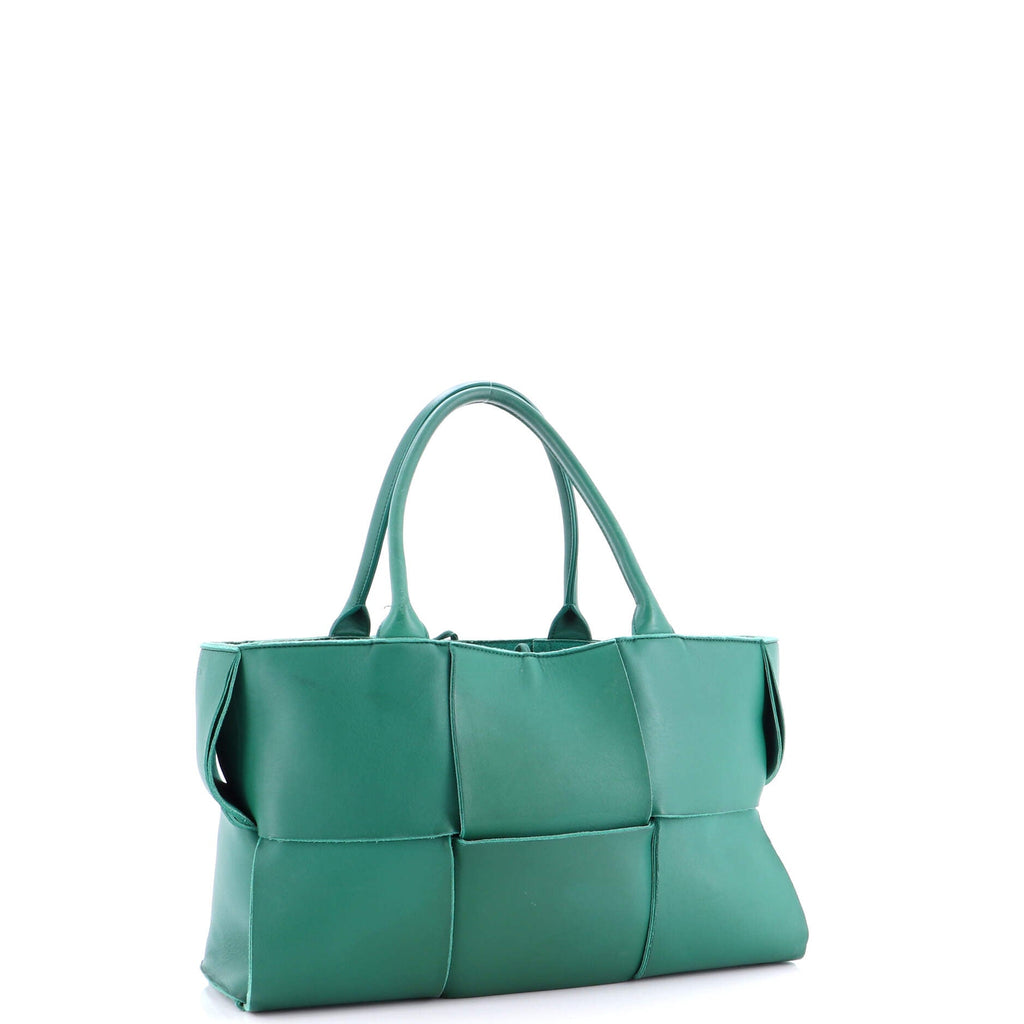 Arco Tote Maxi Intrecciato Leather Medium