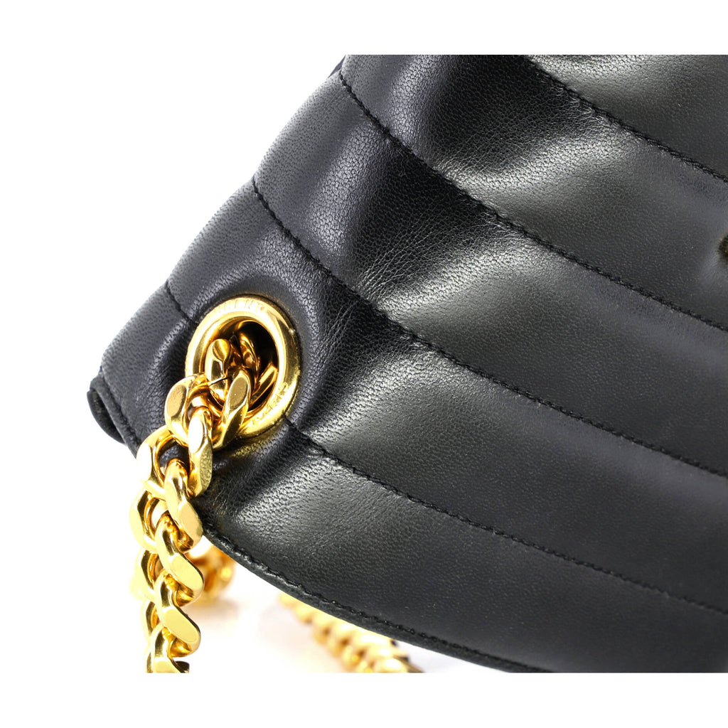 Vicky Crossbody Bag Vertical Quilted Leather Medium