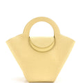 Doll Tote Crocodile Embossed Leather Medium