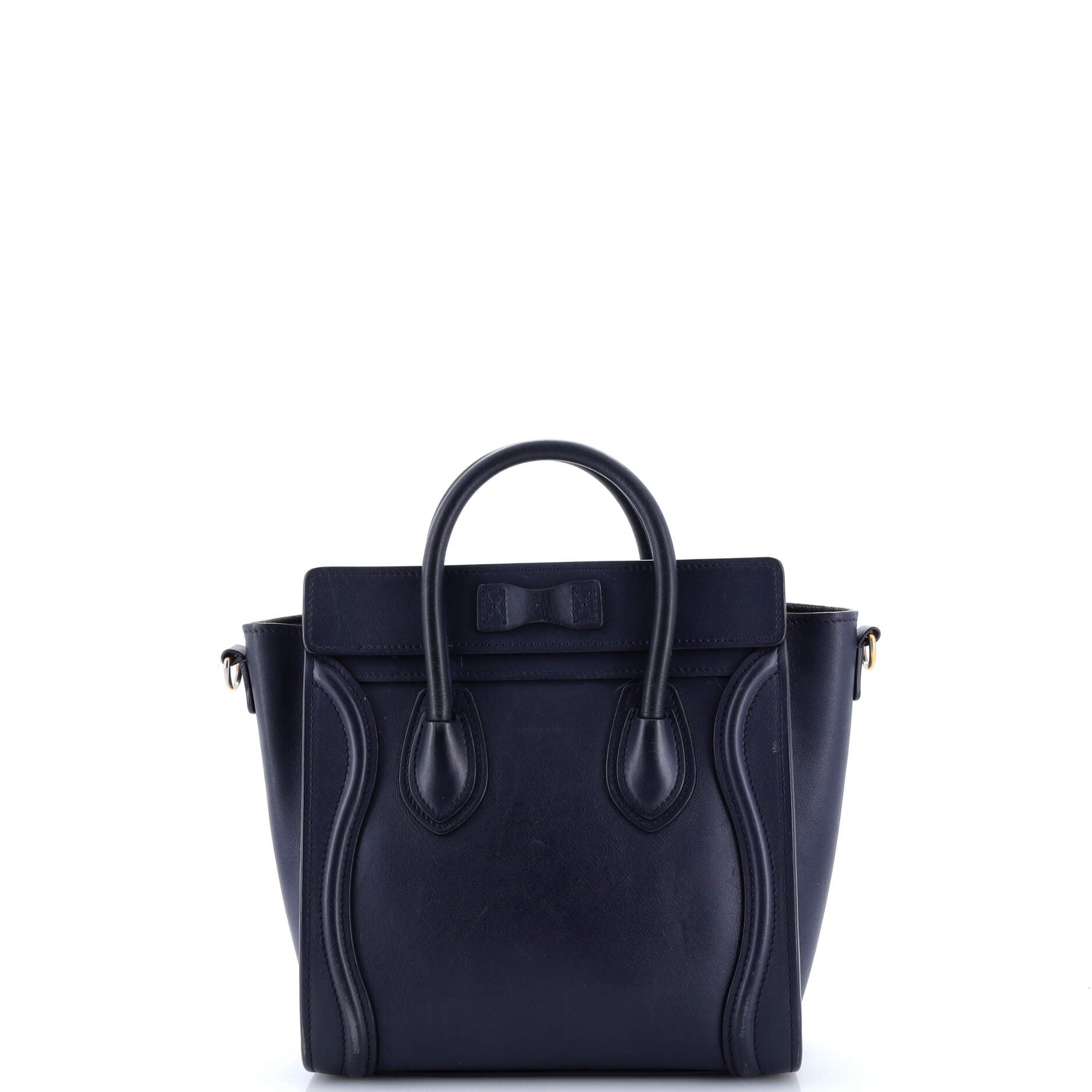 Luggage Bag Smooth Leather Nano