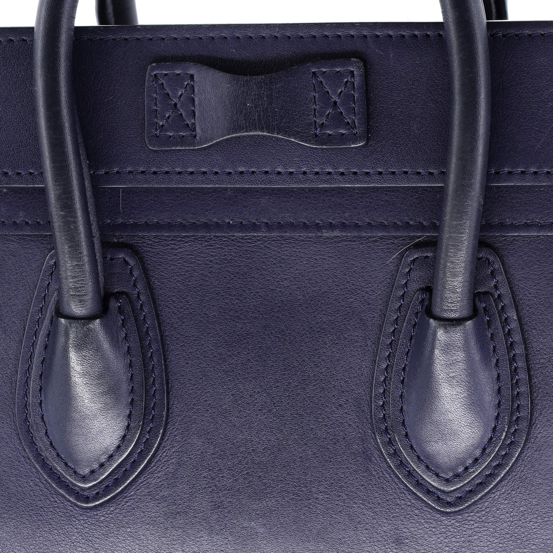 Luggage Bag Smooth Leather Nano