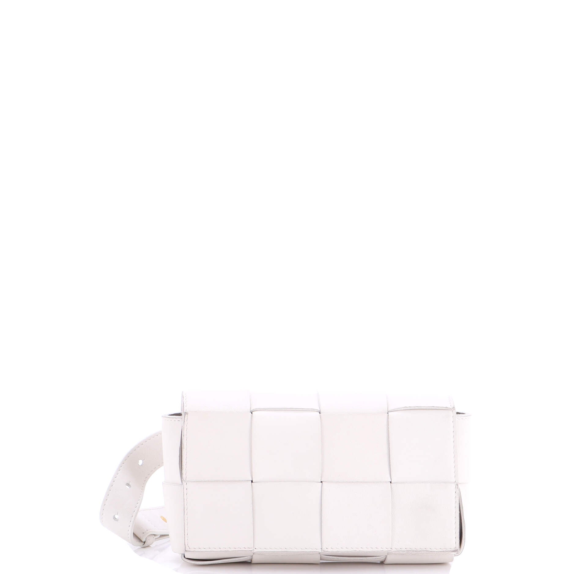 Cassette Belt Bag Maxi Intrecciato Leather