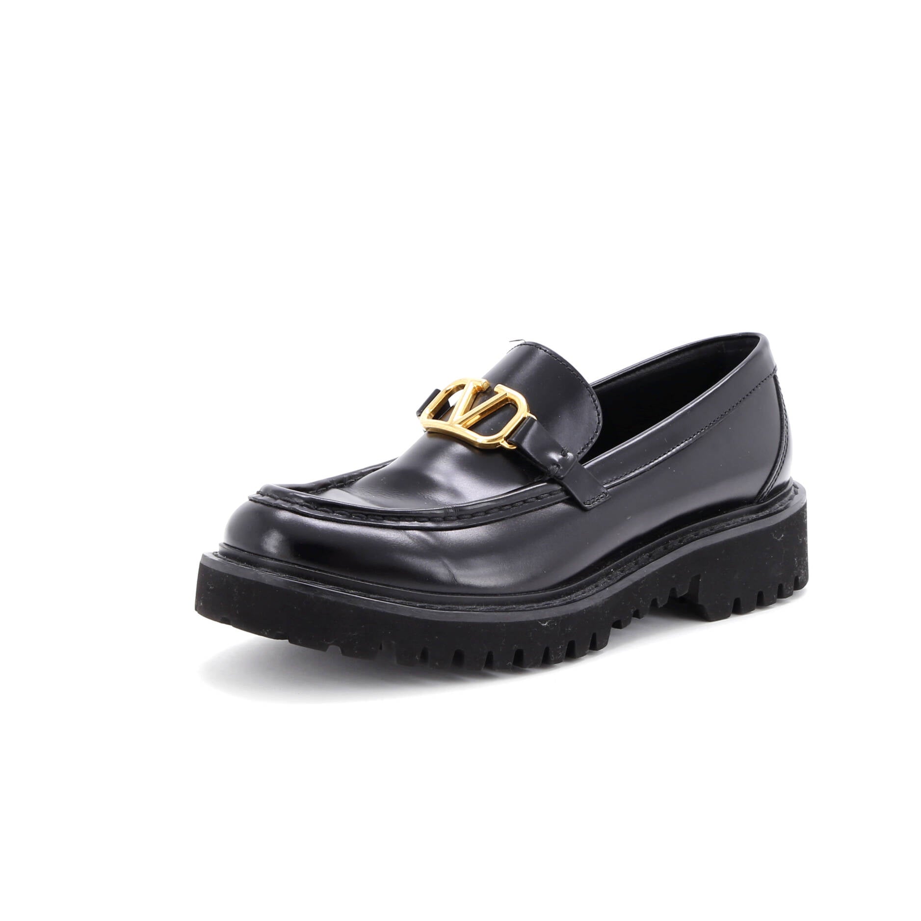 Women's VLogo Signature Loafers Leather