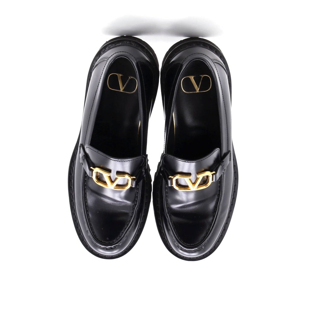 Women's VLogo Signature Loafers Leather