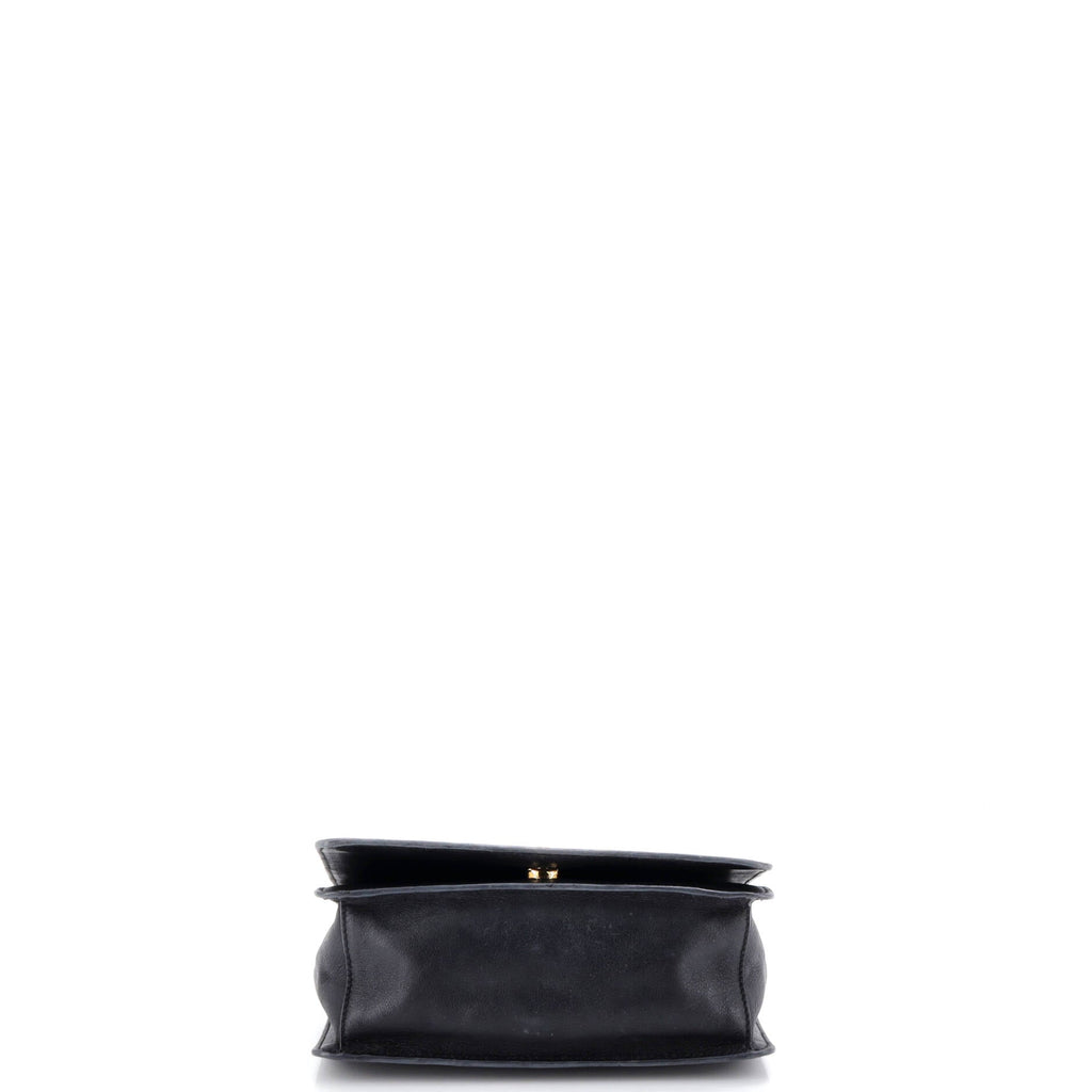 Chain Flap Bag Saffiano Leather Small