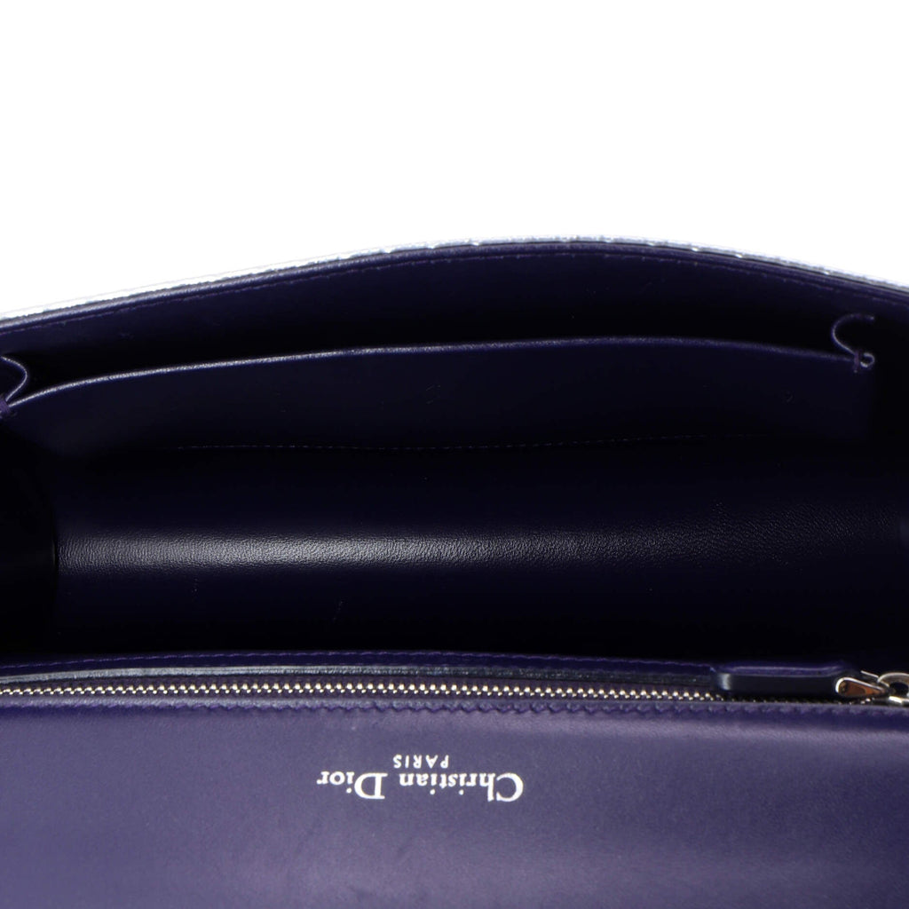 Diorama Flap Bag Cannage Embossed Calfskin Medium