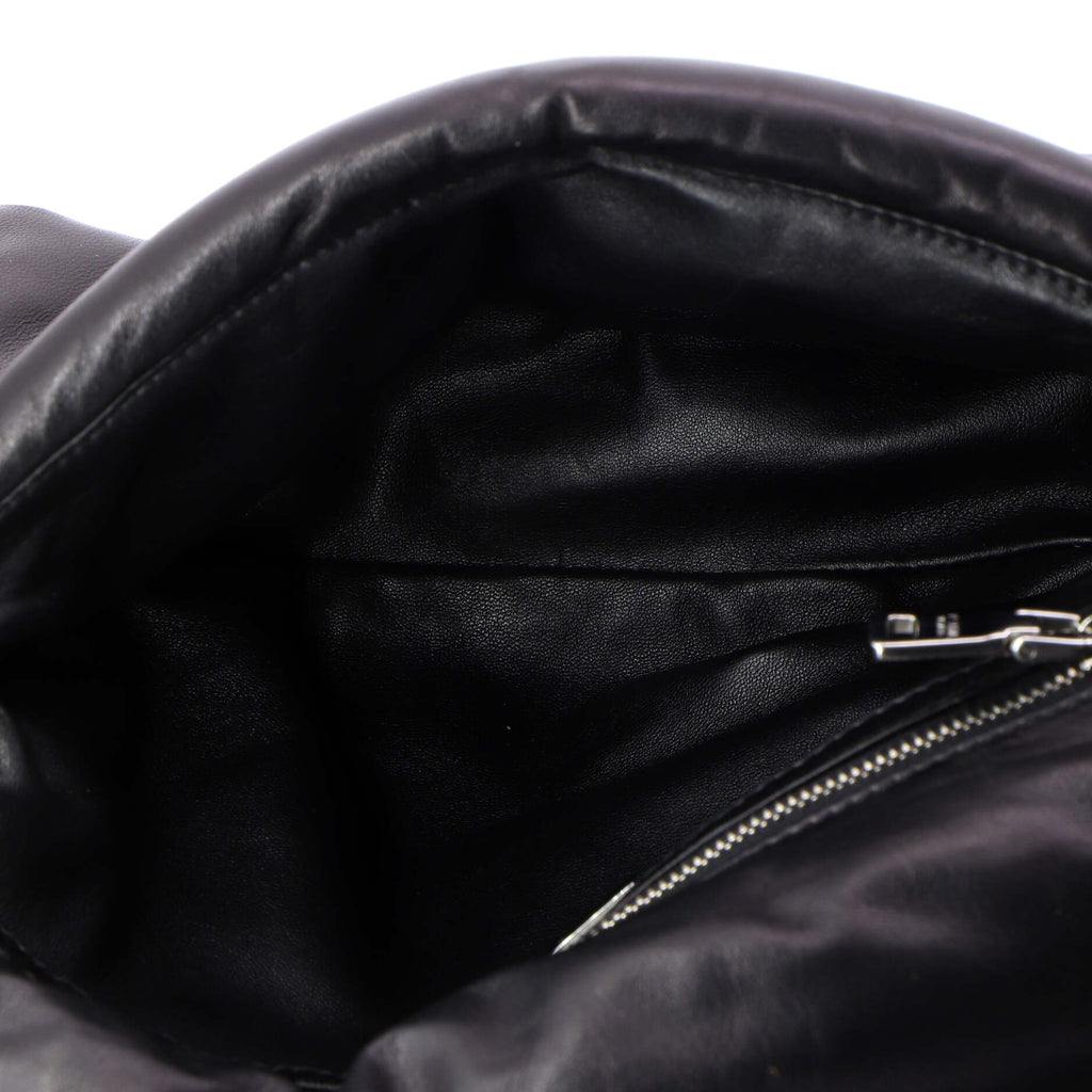 Padded Shoulder Bag Leather