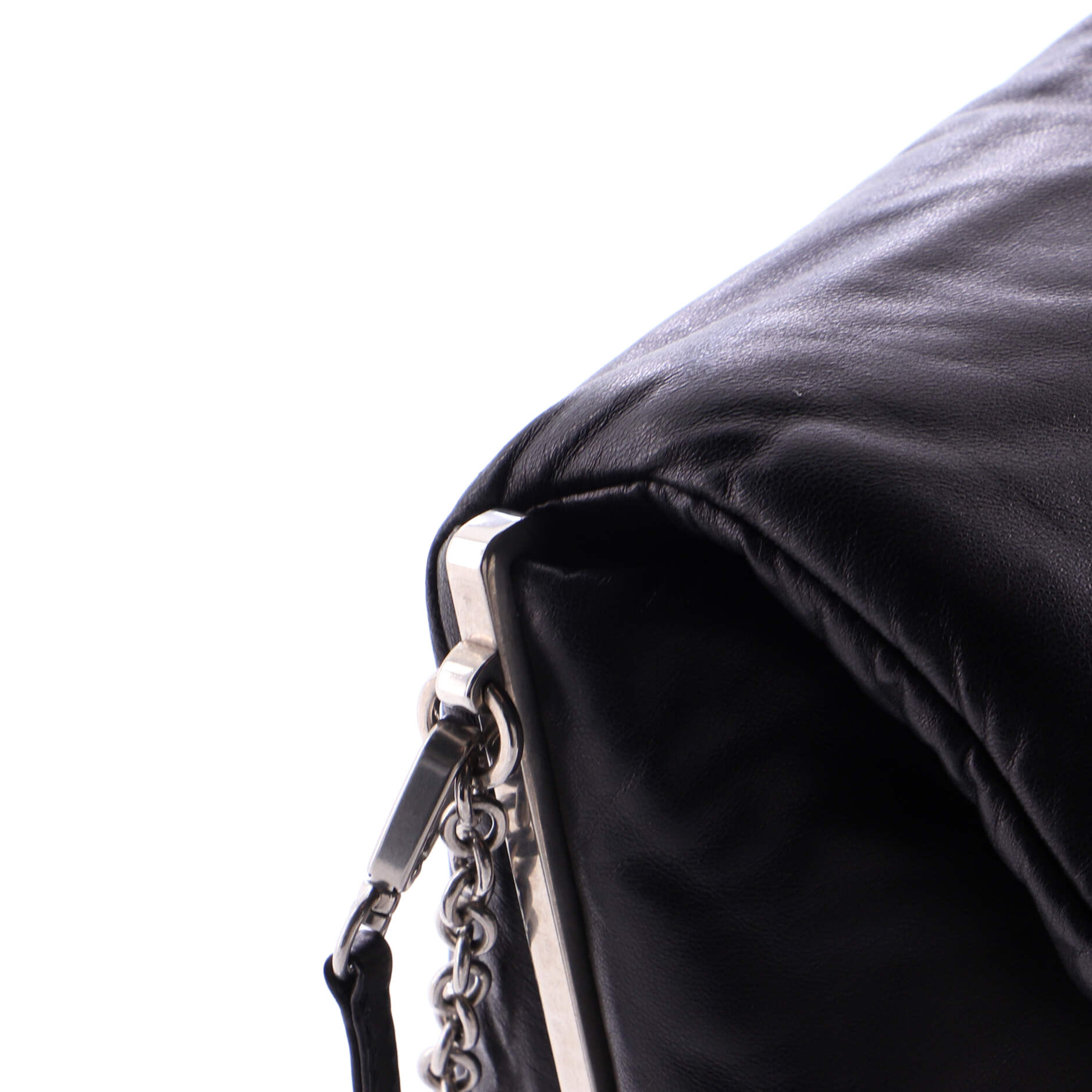 Padded Shoulder Bag Leather