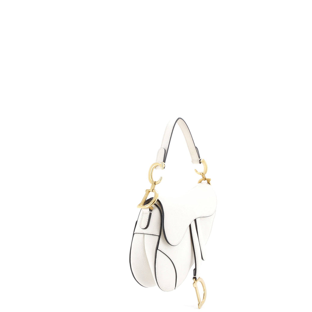 Saddle Handbag Leather Mini