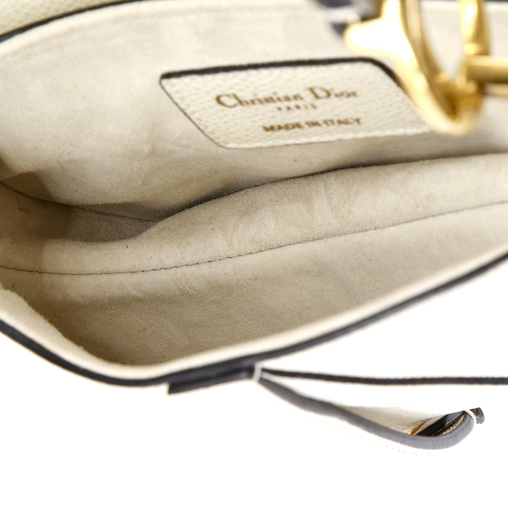 Saddle Handbag Leather Mini