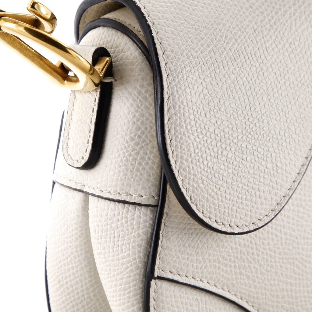 Saddle Handbag Leather Mini