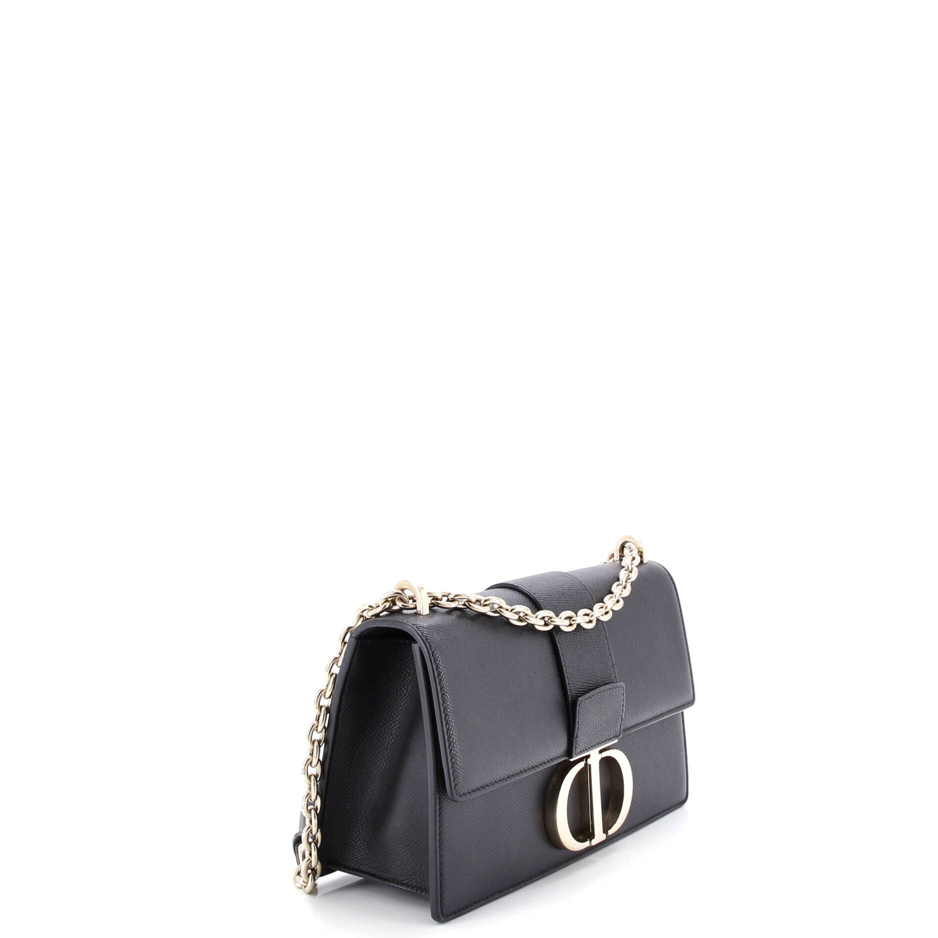 30 Montaigne Chain Flap Bag Leather