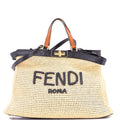 Peekaboo X-Tote Raffia Medium