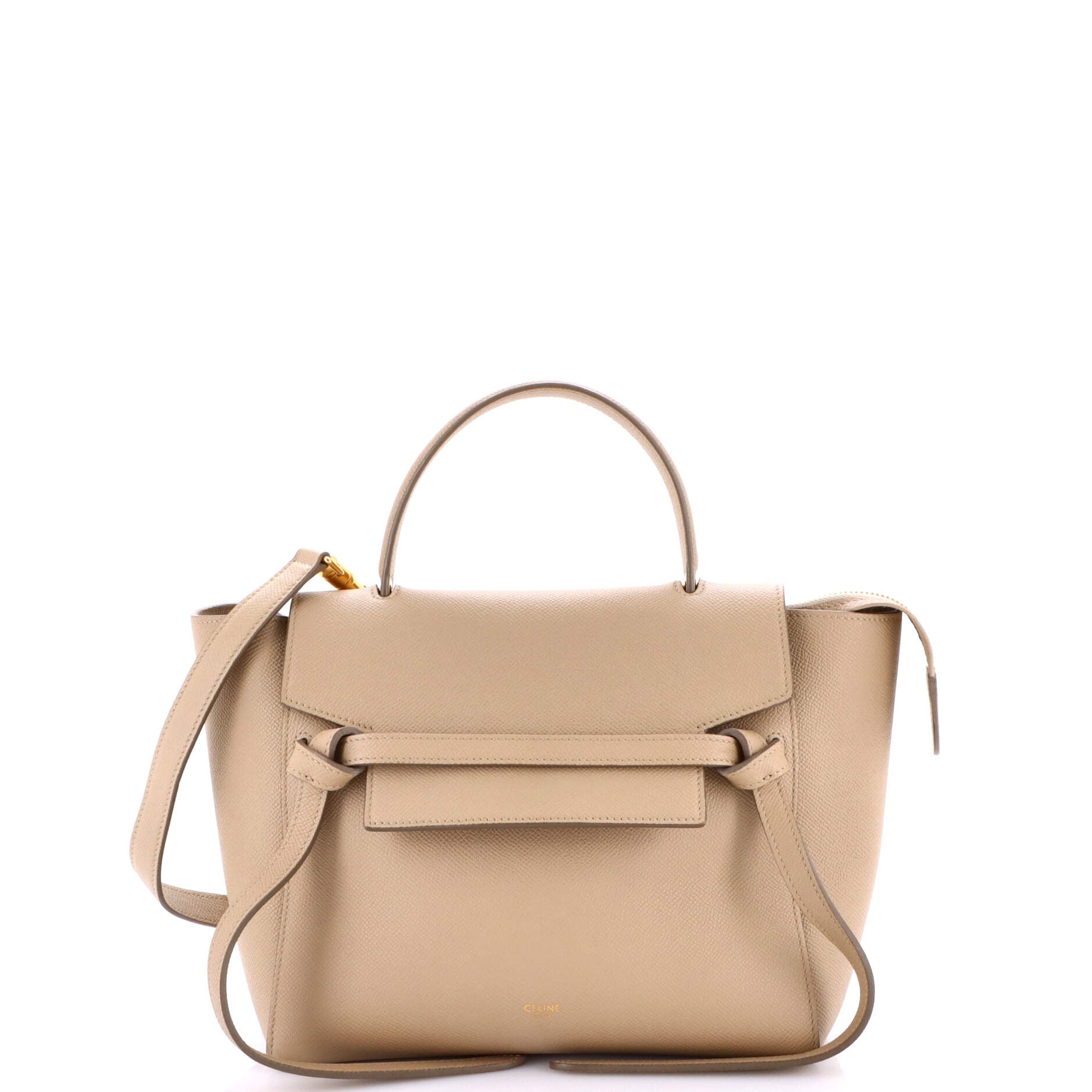 Belt Bag Textured Leather Micro