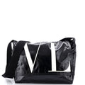 VLTN Flap Messenger Bag Coated Canvas Medium
