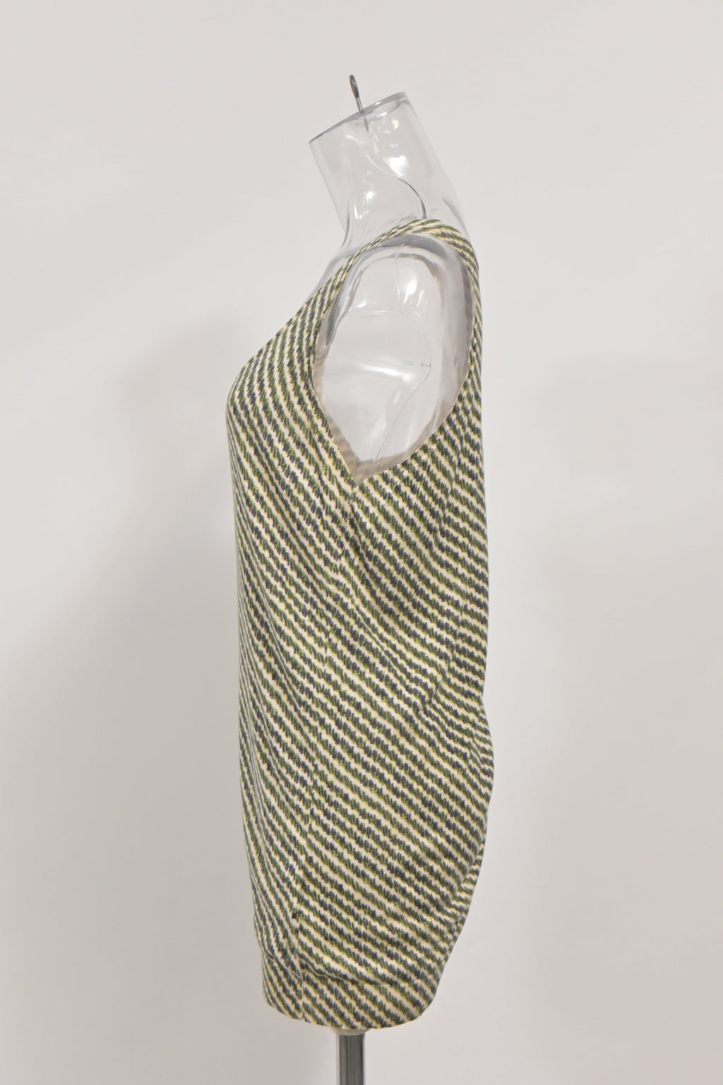 Bottega Veneta Stripe Printed Tank Top in Multicolor Silk